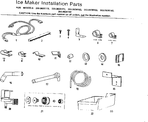 Ice maker installation