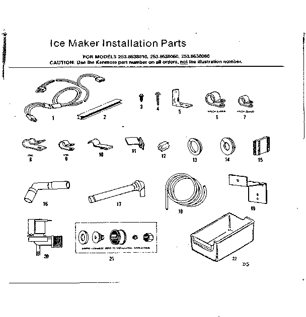 Ice maker installation