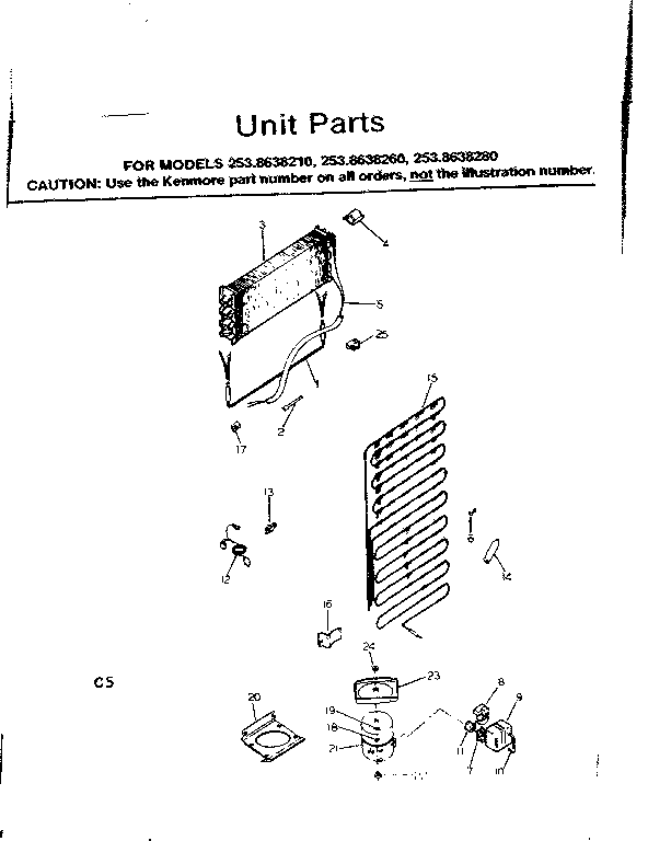 Unit parts