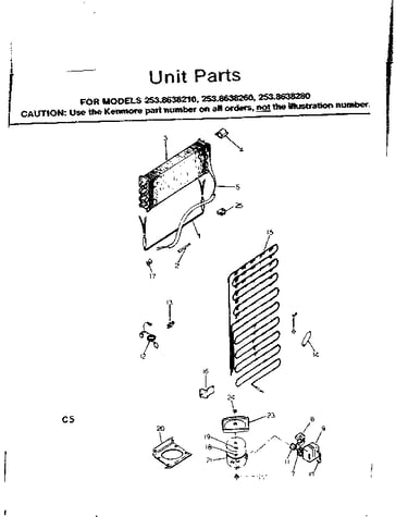 Unit parts