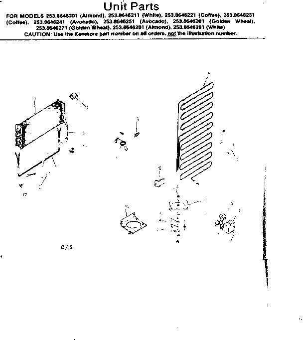 Unit parts