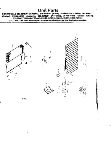 Unit parts