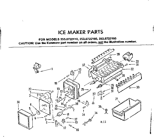 ICE MAKER PARTS