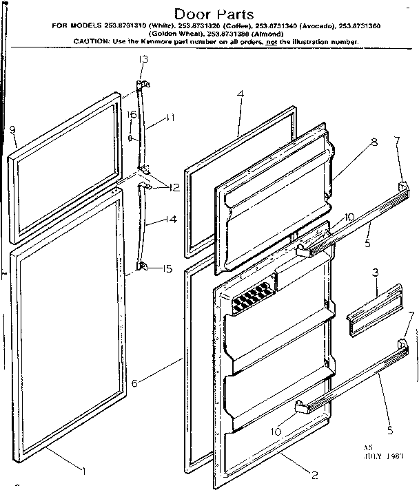 Door parts