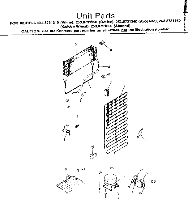Unit parts