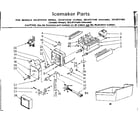 Kenmore 2538731360 icemaker parts diagram