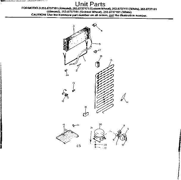 Unit parts