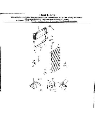 Unit parts