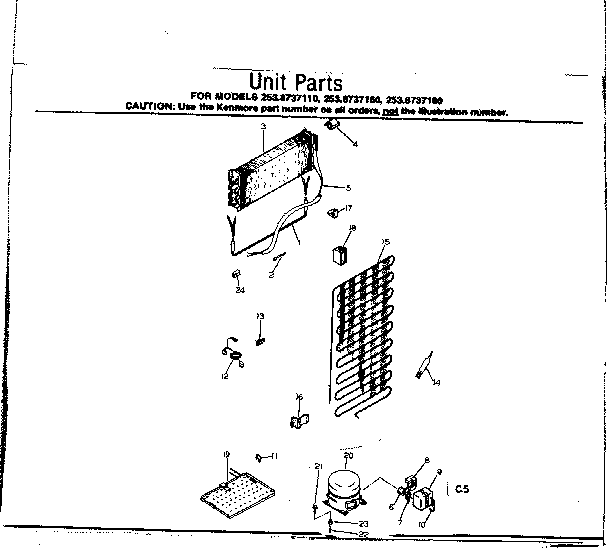 Unit parts