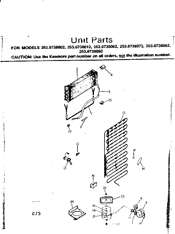 UNIT PARTS