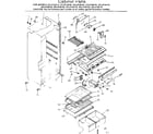 Kenmore 2538738130 cabinet parts diagram