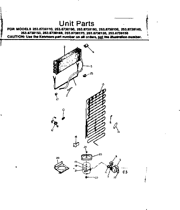 Unit parts