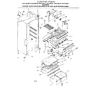 Kenmore 2538738182 cabinet parts diagram