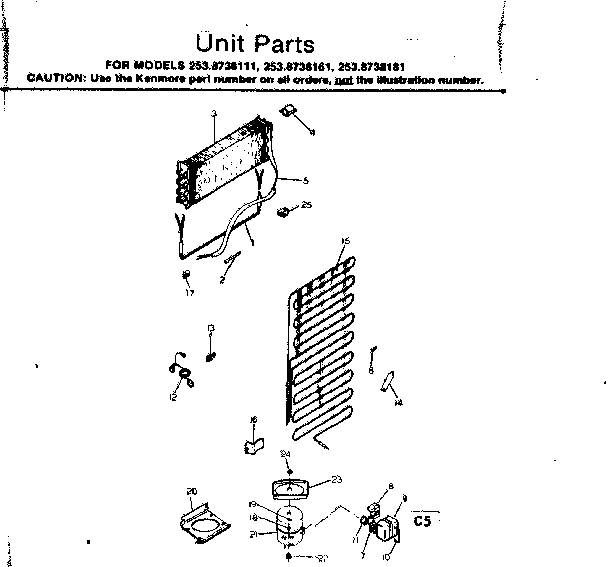 Unit parts