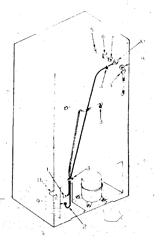 Icemaker installation parts