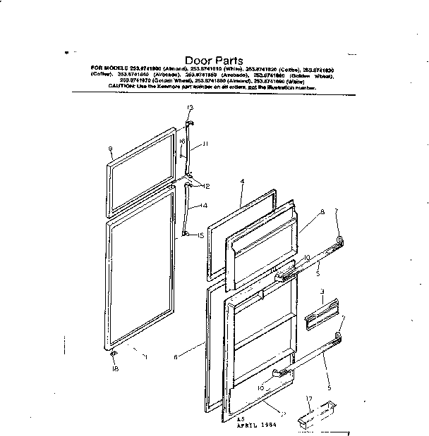 Door parts
