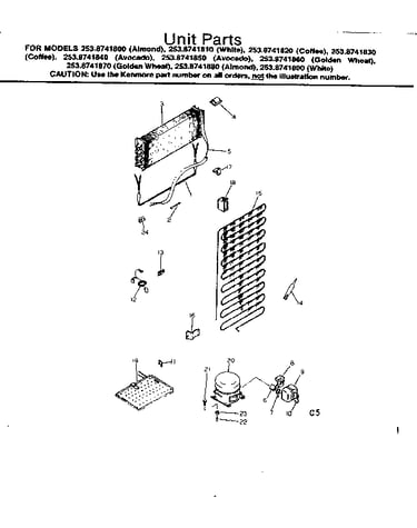 Unit parts