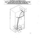 Kenmore 2538741810 ice maker installation parts diagram