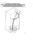 Ice maker installation parts