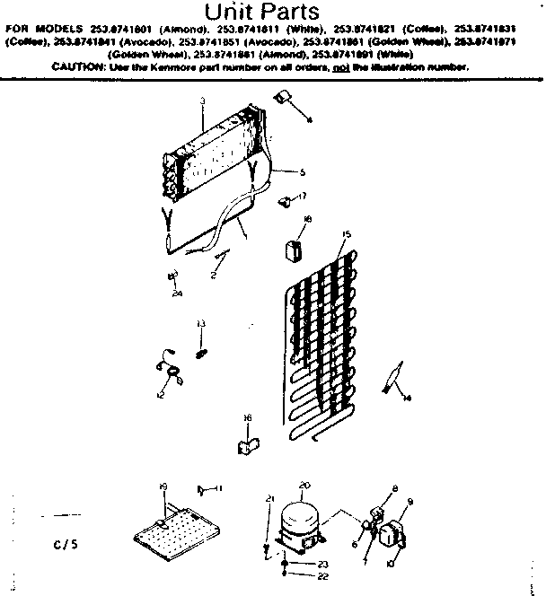 Unit parts