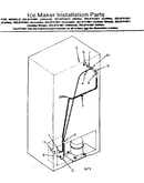 Ice maker installation parts