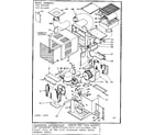 Kenmore 769810292 functional replacement parts diagram