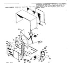 Kenmore 769810641 functional replacement parts diagram