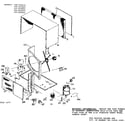 Kenmore 769810642 functional replacement parts diagram