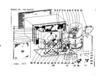 Kenmore 769811130 functional replacement parts diagram
