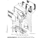 Kenmore 769811190 functional replacement parts diagram