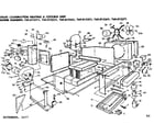 Kenmore 769812221 functional replacement parts diagram