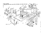 Kenmore 769812370 functional replacement parts diagram