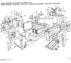 Kenmore 769812371 functional replacement parts diagram