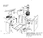 Kenmore 769819910 functional replacement parts diagram