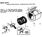 Kenmore 867587241 blower assembly diagram