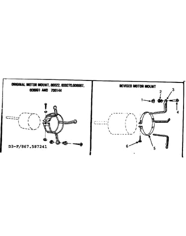 Motor mount assembly