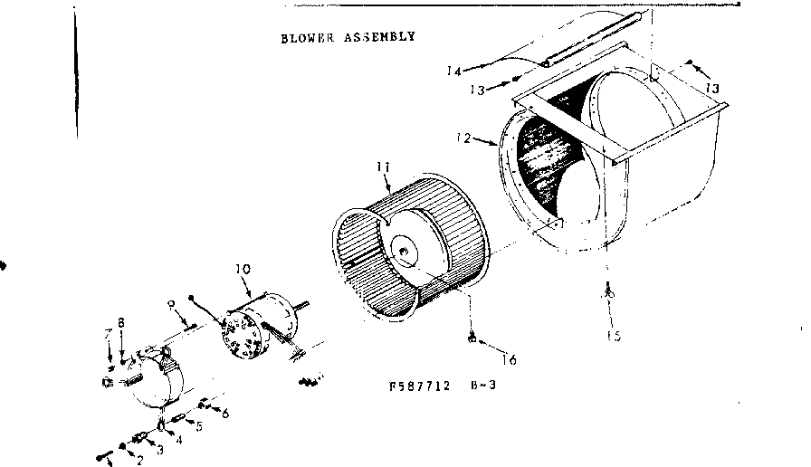 Blower asm