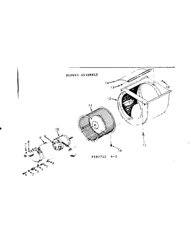 Blower asm