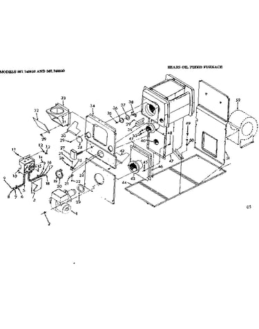 Oil burner / 740610