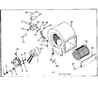 Kenmore 867741220 blower assembly diagram
