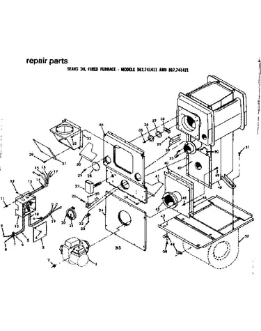 Burner assembly / 741411