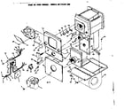 Kenmore 867741450 burner assembly diagram