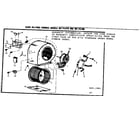 Kenmore 867741480 blower assembly diagram