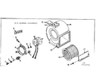 Kenmore 867742712 h-q blower assembly diagram