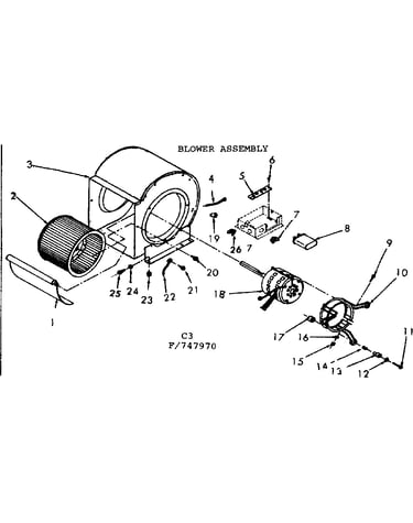 Blower asm