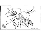 Kenmore 867747990 blower assembly diagram