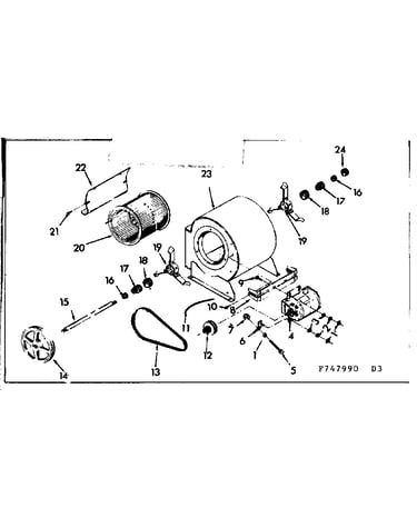 Blower assembly