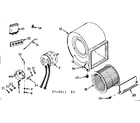 Kenmore 867748811 h-q blower assembly diagram