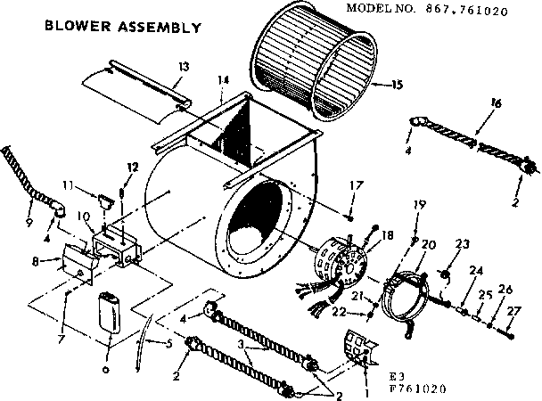 Blower assm