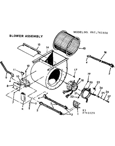 Blower assm